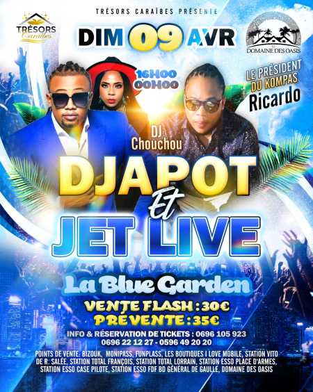 DJAPOT et JET LIVE