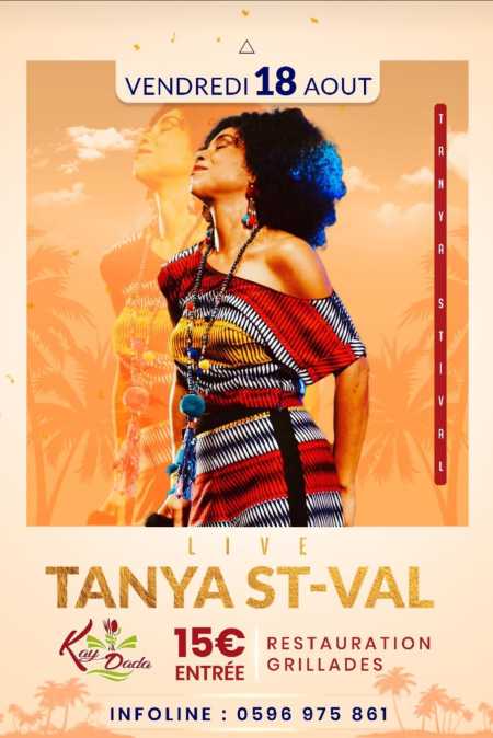 Tanya ST-VAL en Live