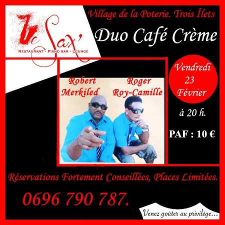 CAFÉ CRÈME EN LIVE (duo)