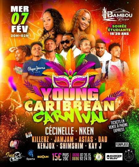 YOUNG CARIBBEAN Carnival (Soirée Etudiante)