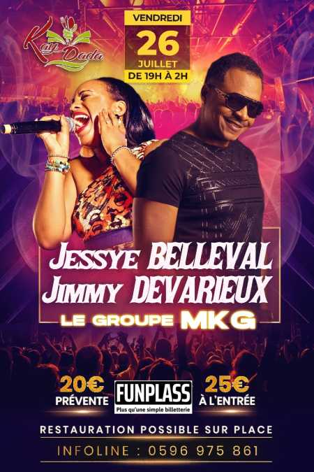 Jessy BELLEVAL Jimmy DEVARIEUX le groupe MKG