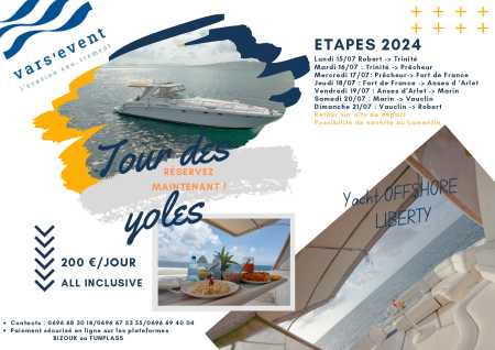 Tour des Yoles 2024 · Etape 1 · Robert-Trinité · 15 juillet