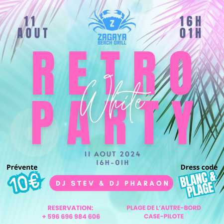 RETRO WHITE PARTY