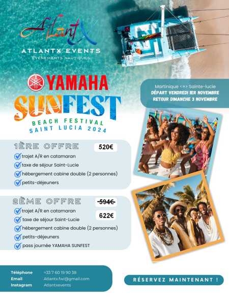 YAMAHA SUNFEST (Beach Festival SAINTE -LUCIA)