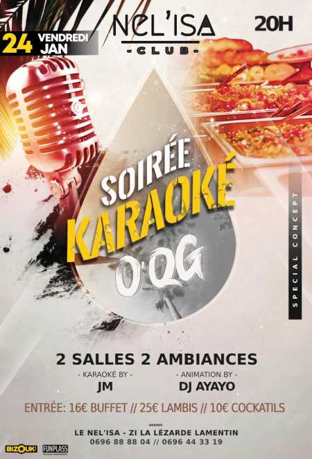 Soirée KARAOKE OQG