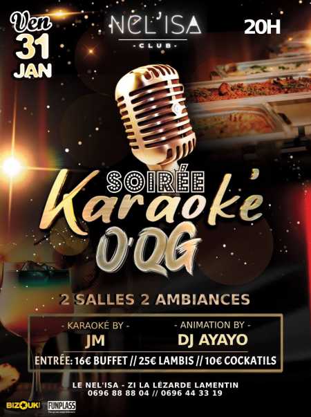 Soirée KARAOKÉ OQG 2025