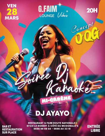 Soirée Dj Karaoké mi carême