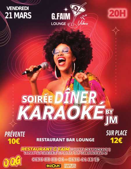 Soirée DINER Karaoké