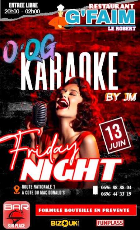 OQG Karaoké Friday Night