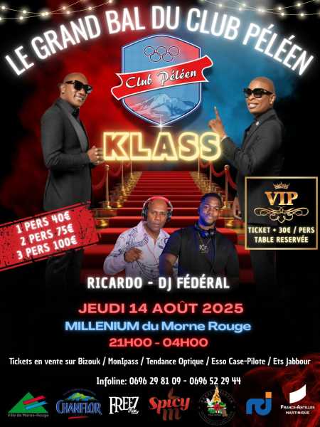 KLASS Le grand balle du Club Péléen